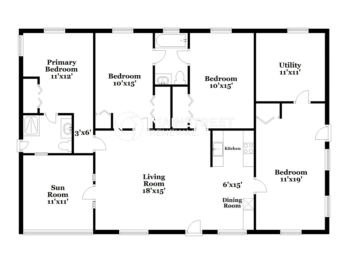 Floor Plan - 221 Edwards Ave