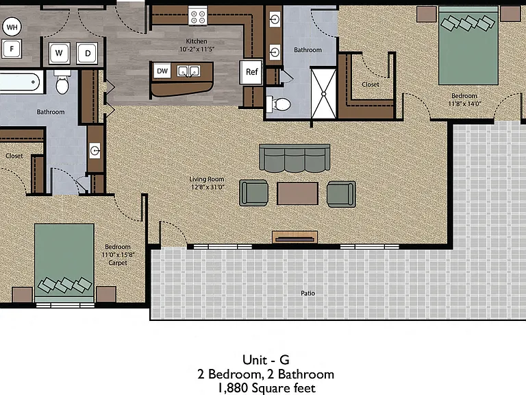 The Apartments at Lux 96 — Photo 90