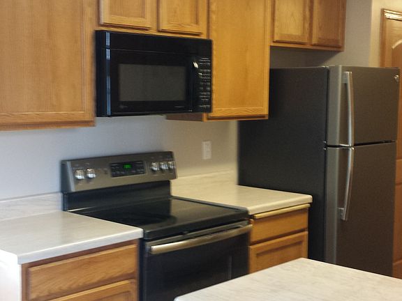 new GE stove, fridge and dw