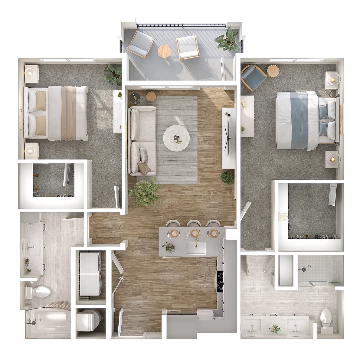 Floor plan B1