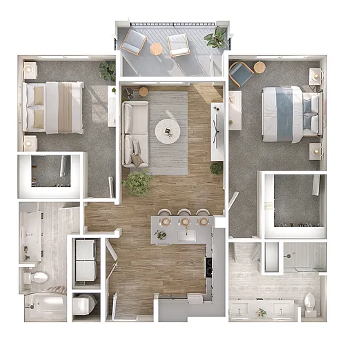 Floor plan B1