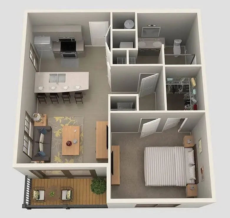 Floor plan The Weaver