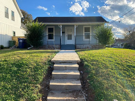 Adorable blue bungalow in the heart of Five Points. 2 blocks distance to intersection of Pratt and Andrew Jackson