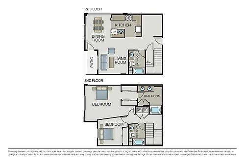 Floor plan The Uptown