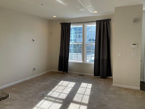 Bright sunny living room in the entrance