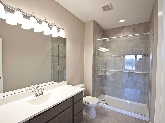 Owners Bathroom with Tiled Shower