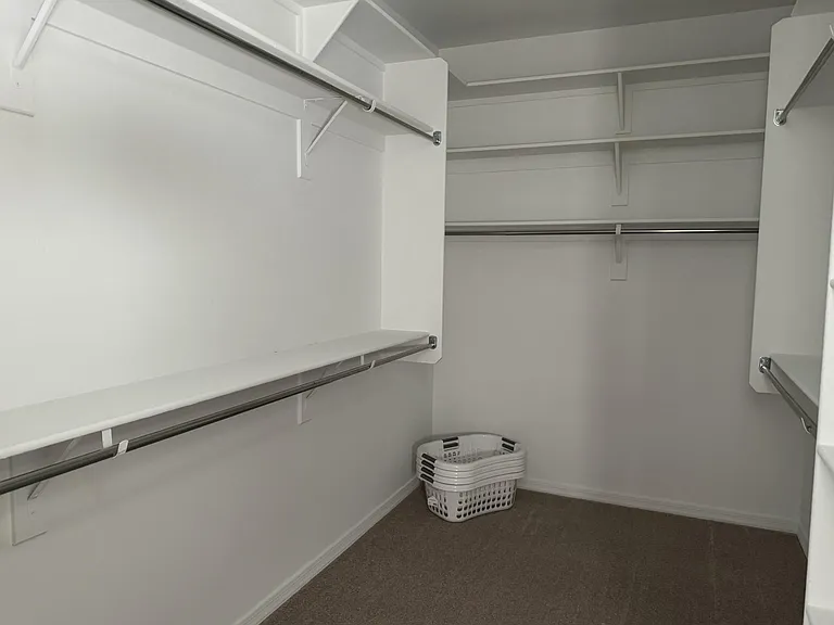 Huge primary closet