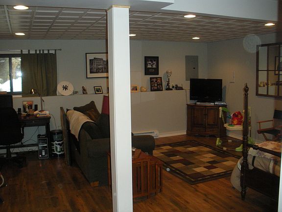 Finished basement