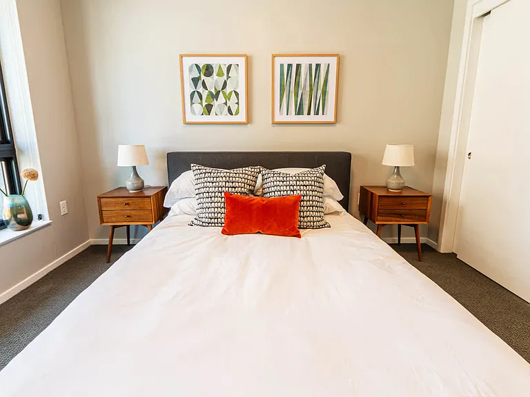 Carpeted Bedroom