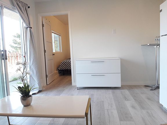 Shown with furniture
