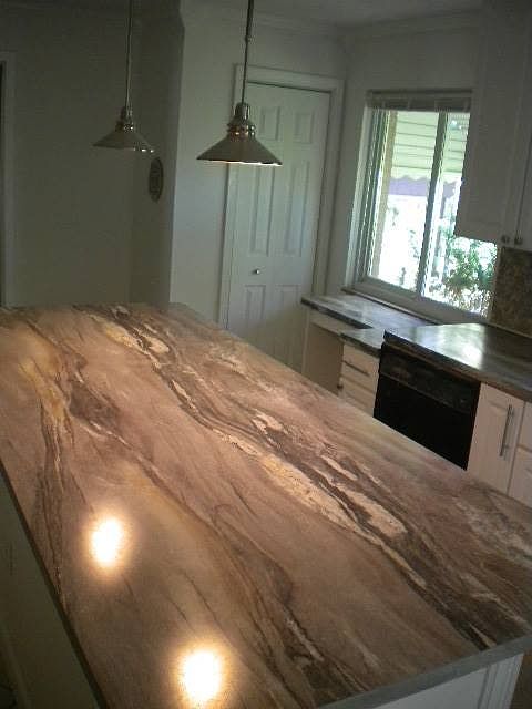 island -stove top location 