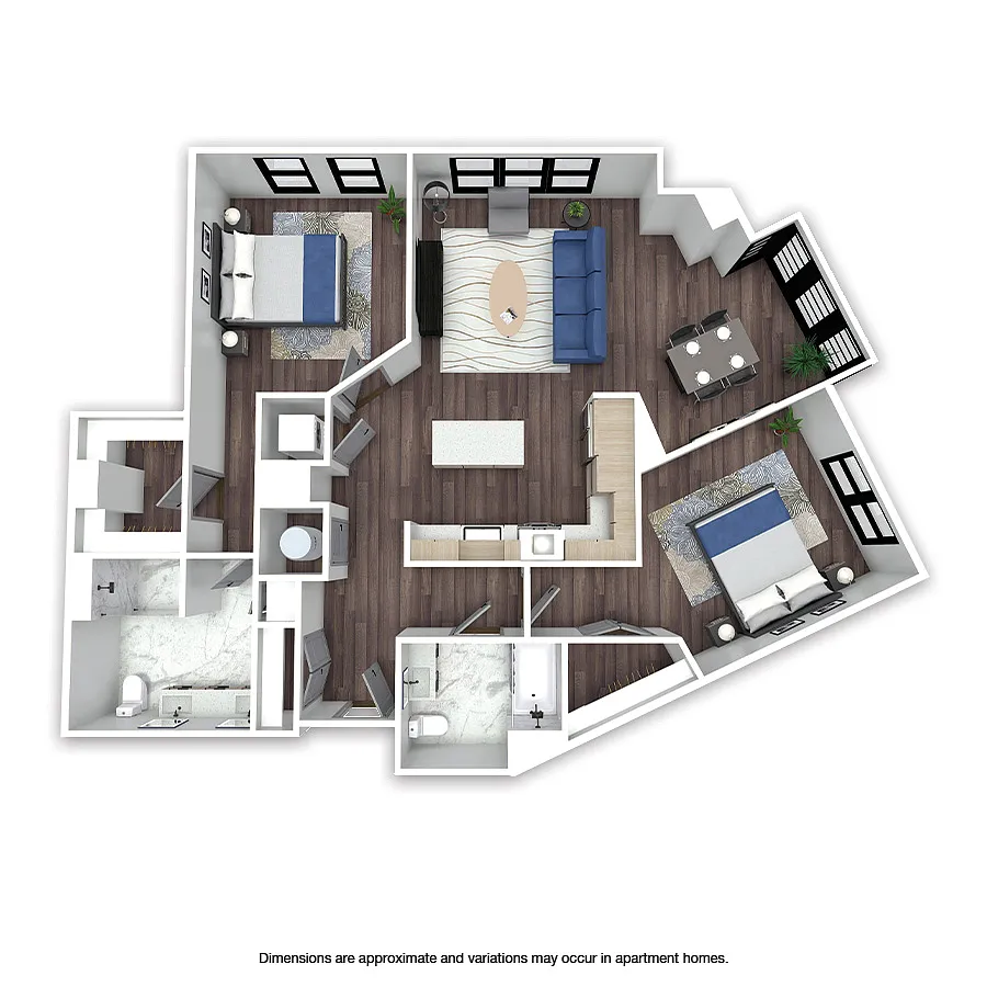 Floor plan Moorland