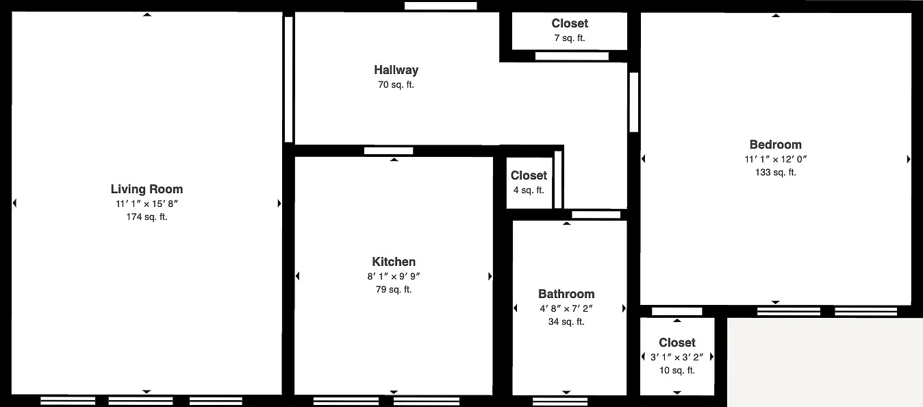 1 bed, $2,225 — Photo 4
