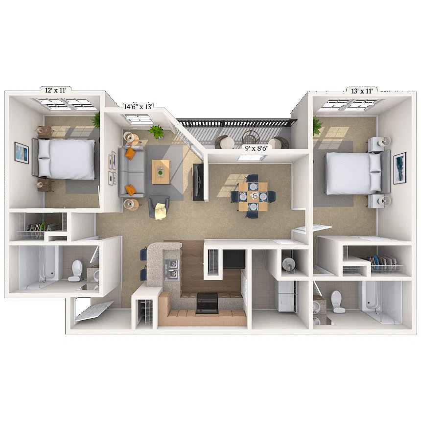 Floor plan The Banyan