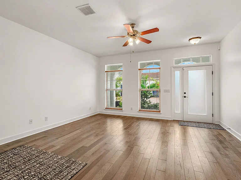 Open Concept Living & Dining Area