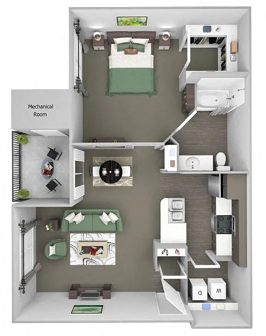 Floor plan A1 (Jade)