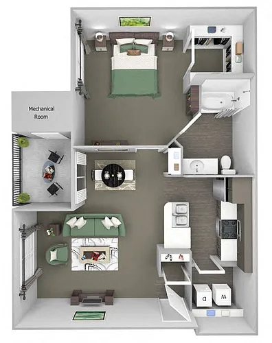Floor plan A1 (Jade)