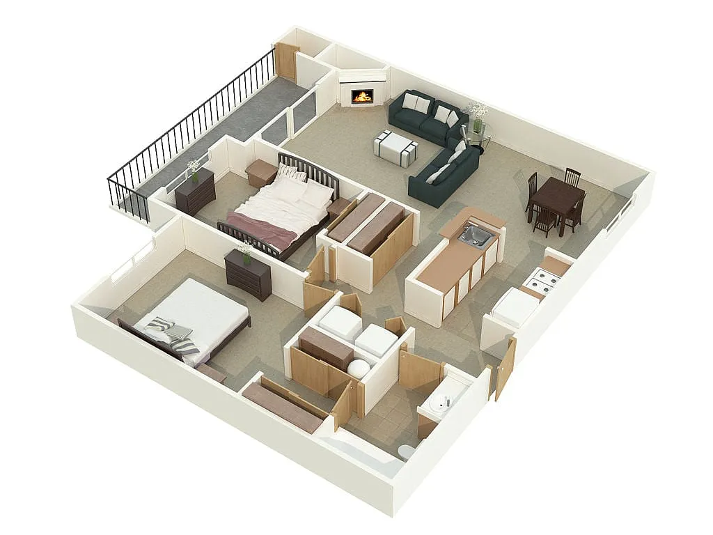 Floor plan 2X1