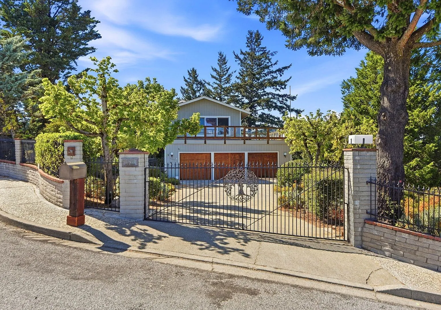 Gated Saratoga Hills Retreat | 5BD | Pool | Panoramic Bay Views — Photo 1
