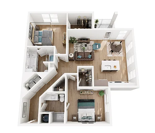 Floor plan B1A