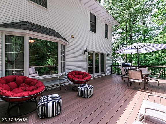 Large low maintenance composite deck
