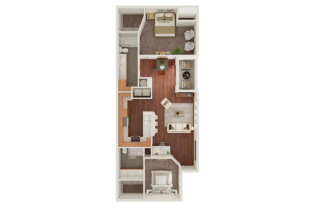 Floor plan B3
