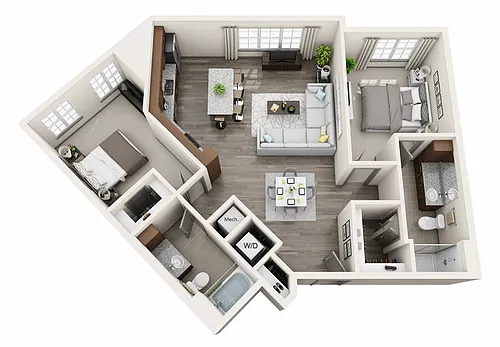 Floor plan B8