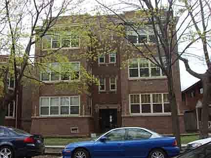 front of building