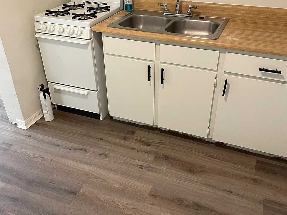Partial kitchen view