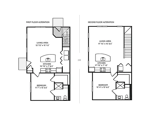 Floor plan Bentley Flat V6 Classic mdla10m_C