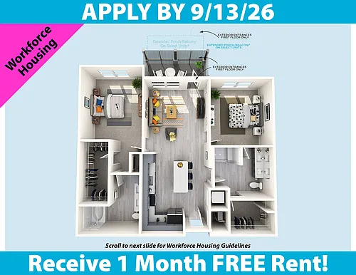 Floor plan Lifestyle Twelve WFH
