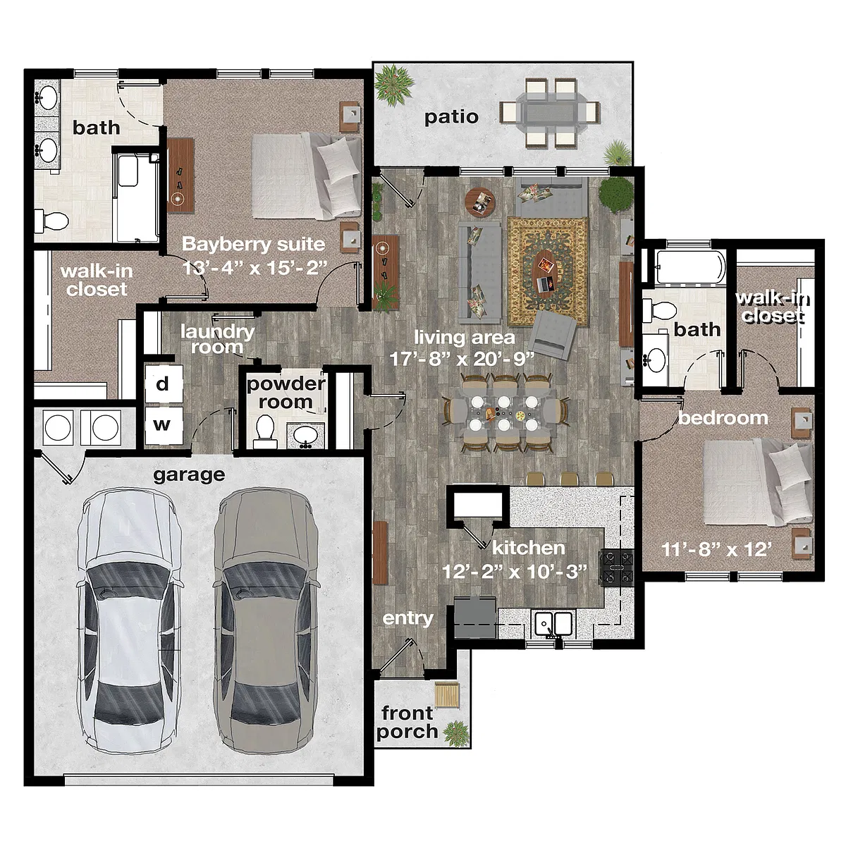 Floor plan Bayberry
