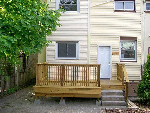 New, large deck