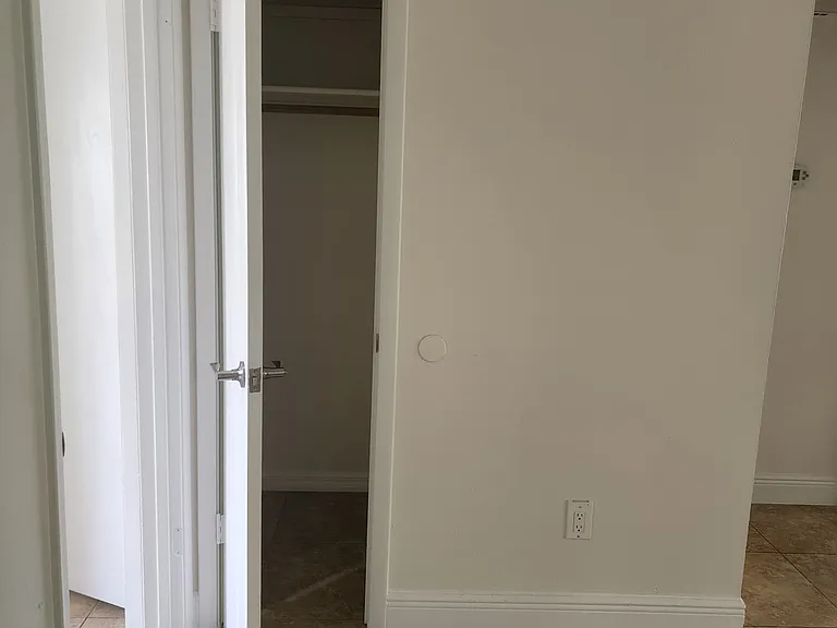 Hall closet off the great room.