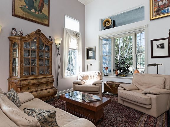 Formal Living with Bay Windo