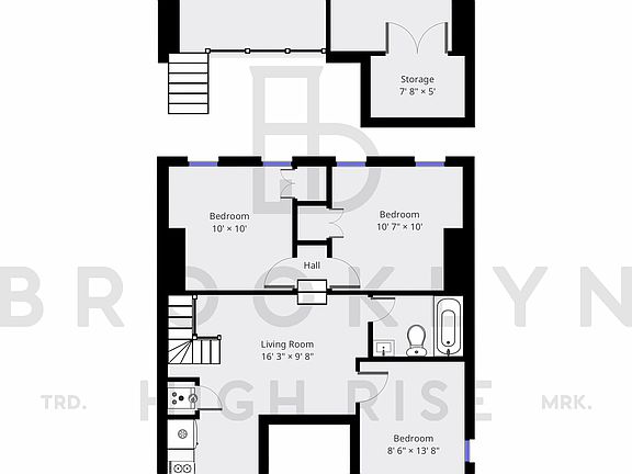 2nd image of 1056 Willoughby Ave #4C