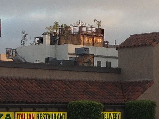 View from Hollywood Blvd