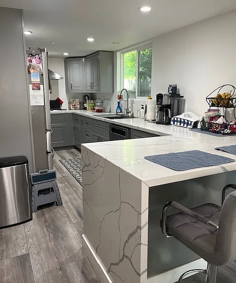 kitchen with dishwasher