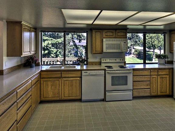 A Generous Kitchen with Abundant Storage.