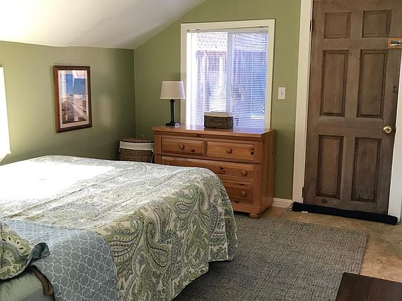 Bedroom. Note that unit is now available unfurnished.