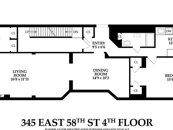2nd image of 345 E 58th St #4