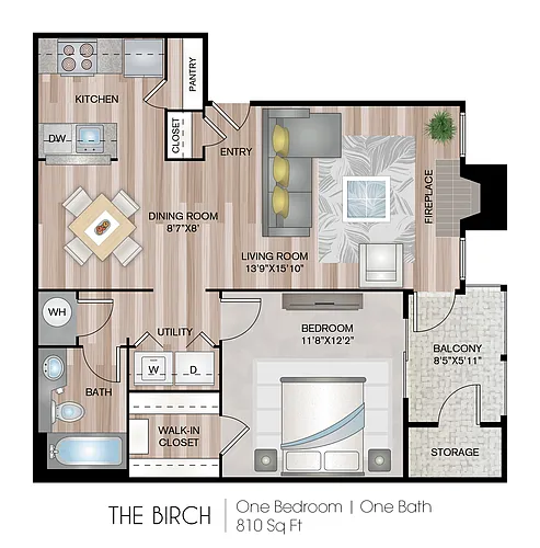 Floor plan The Birch