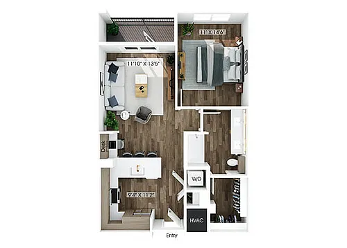 Floor plan A2