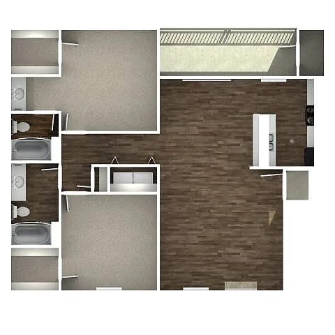 Floor plan B2