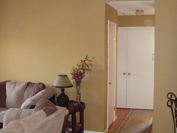 Hall with linen closet and laundry closet