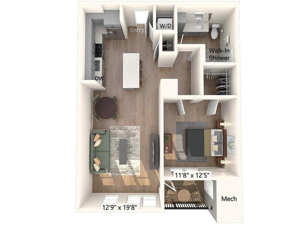 Floor plan AM19-797sf-1111-3111