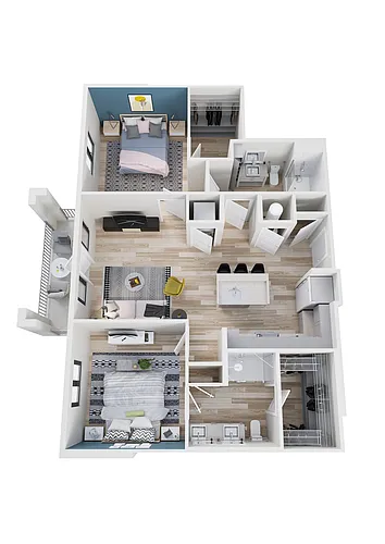 Floor plan B3