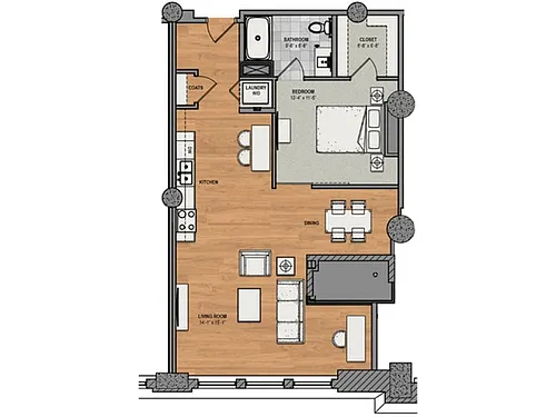 Floor plan D