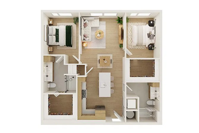 Floor plan Hi Tide