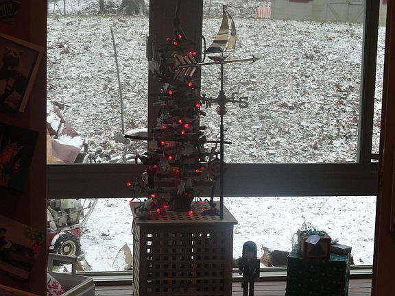 view from the sunporch